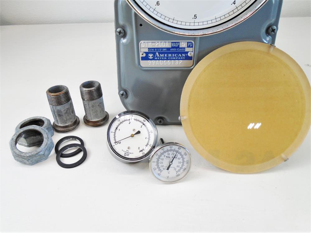 American Meter Co. Dry Test Gas Meter DTM-200A